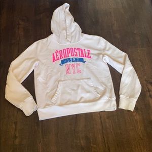 Aeropostale White hoodie